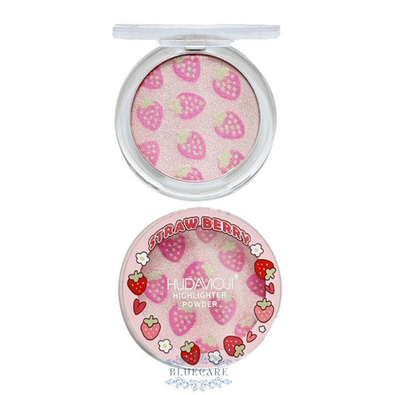 هایلایتر پودری توت فرنگی هدی موجی HUDAMOJI