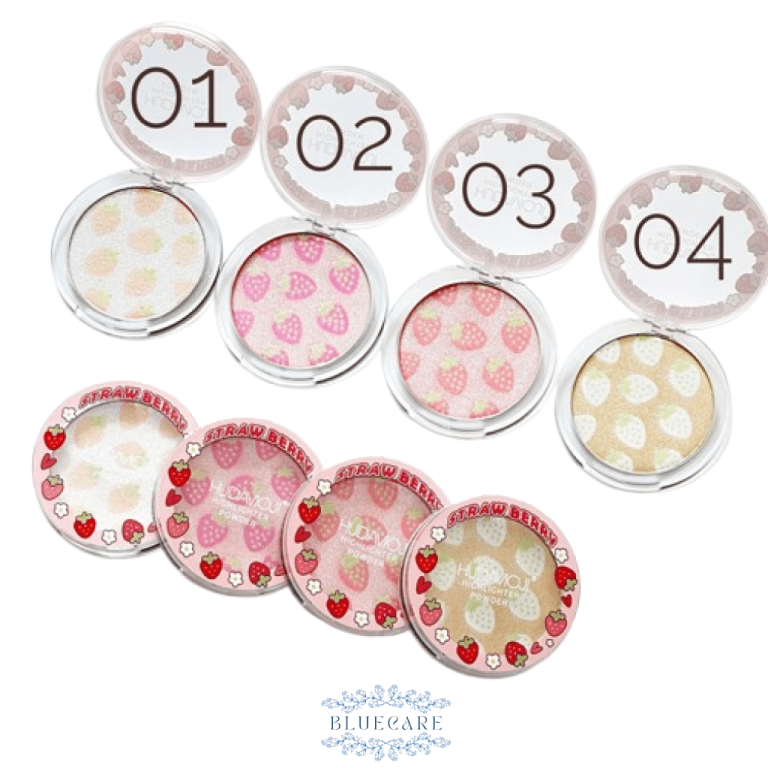 هایلایتر پودری توت فرنگی هدی موجی HUDAMOJI