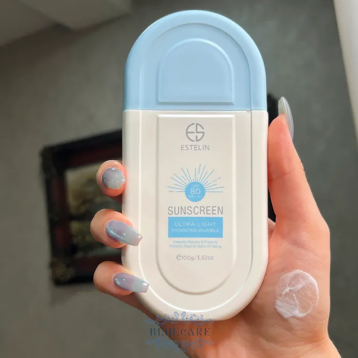 کرم ضد آفتاب فلوئیدی استلین بدون رنگ 100میل SPF80