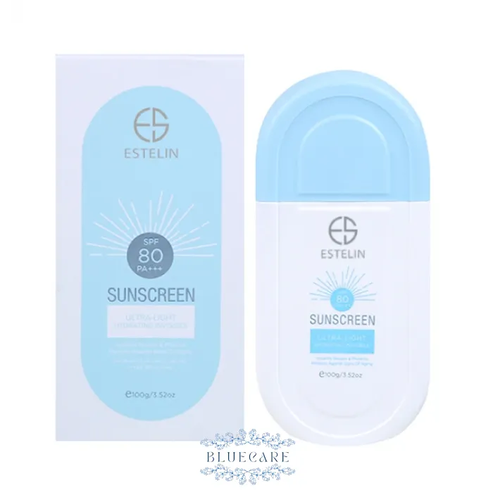 کرم ضد آفتاب فلوئیدی استلین بدون رنگ 100میل SPF80